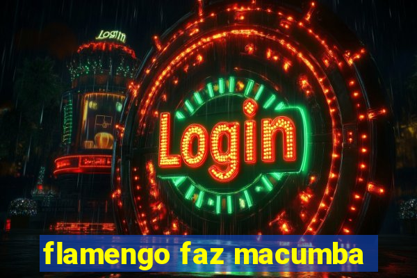 flamengo faz macumba